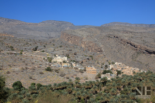 Al Hamra am Fuß des Hadschar-Gebirges, Oman